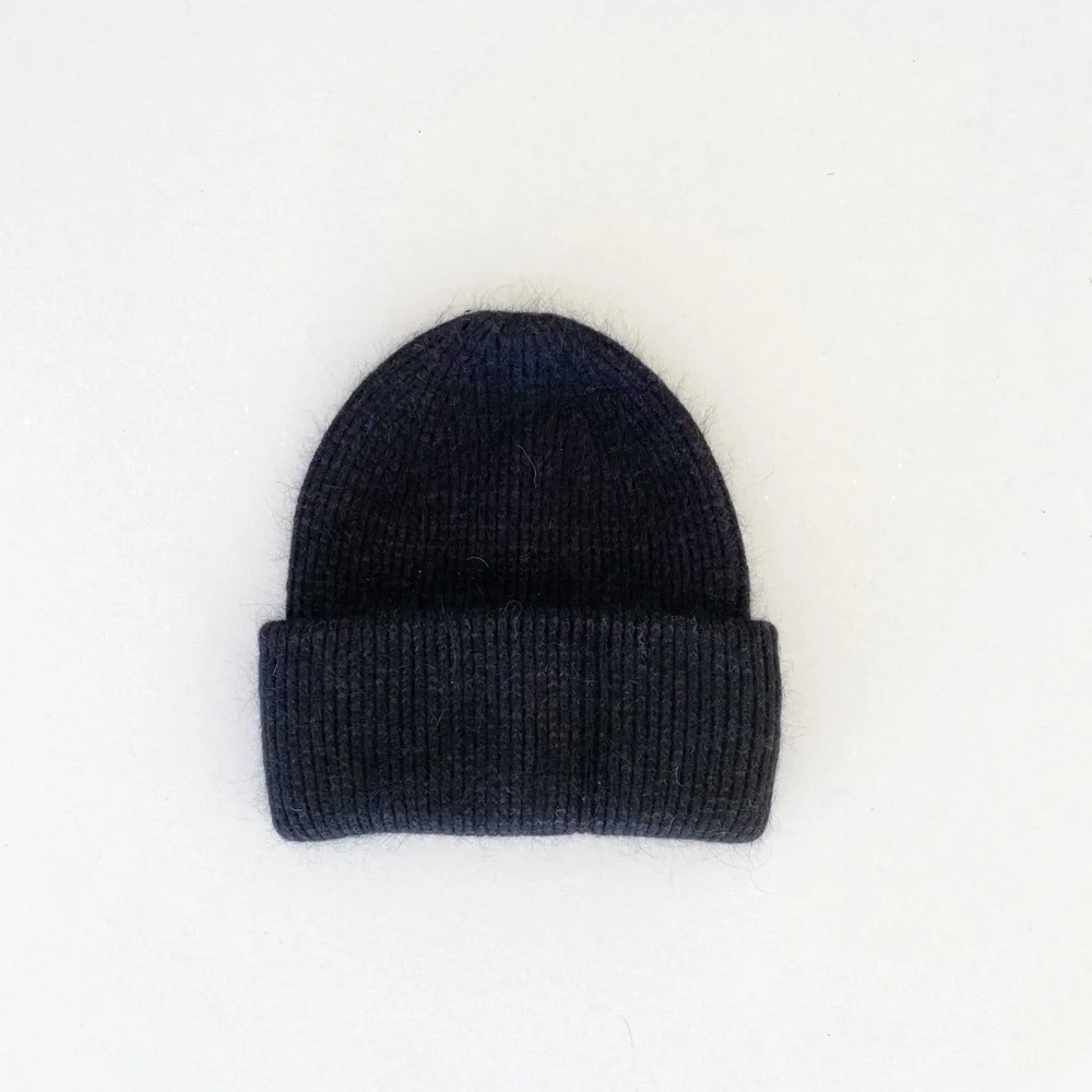 NWT Knit Rabbit Fur Toques - Picture 3 of 10
